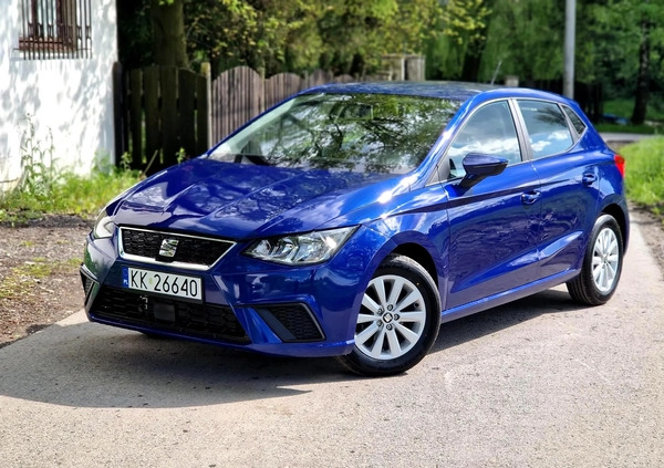 Seat Ibiza cena 42500 przebieg: 21000, rok produkcji 2018 z Kraków małe 667